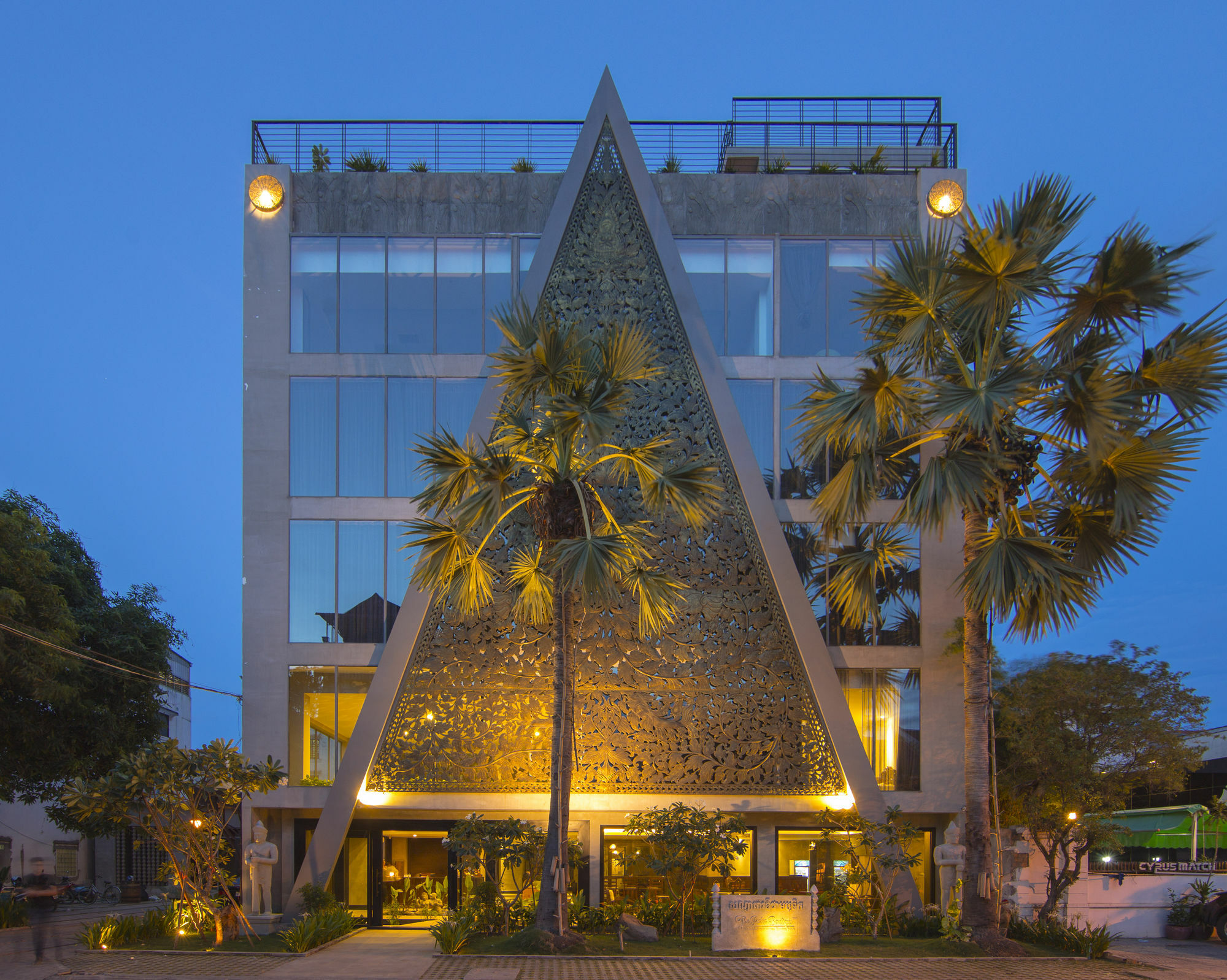 פנום פן The Palm Boutique Hotel & Residence מראה חיצוני תמונה